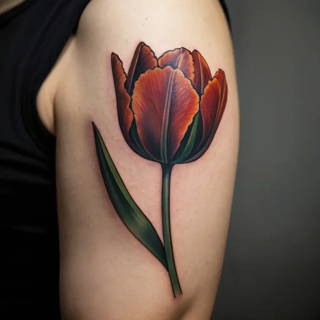 tulip tattoos (67)