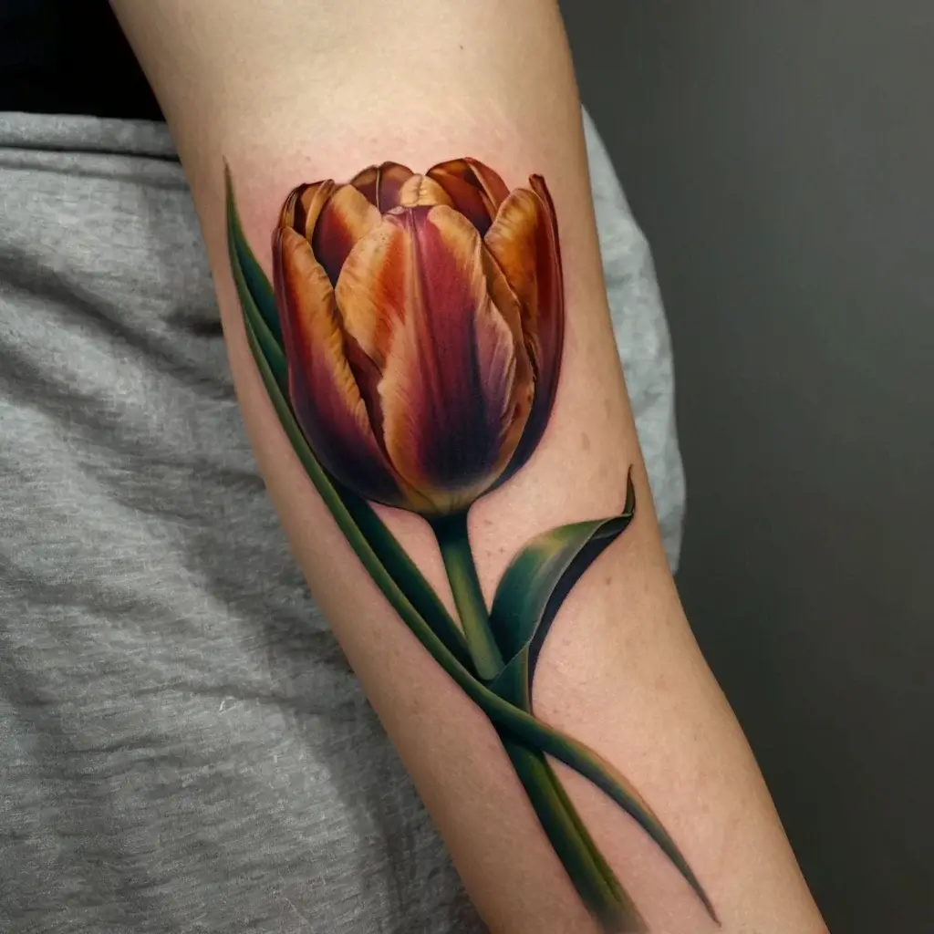 tulip tattoos (7)