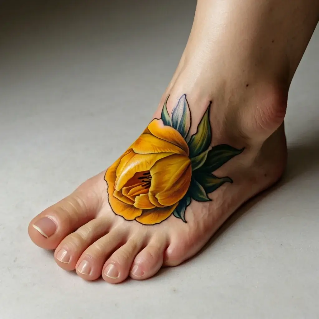 tulip tattoos (71)