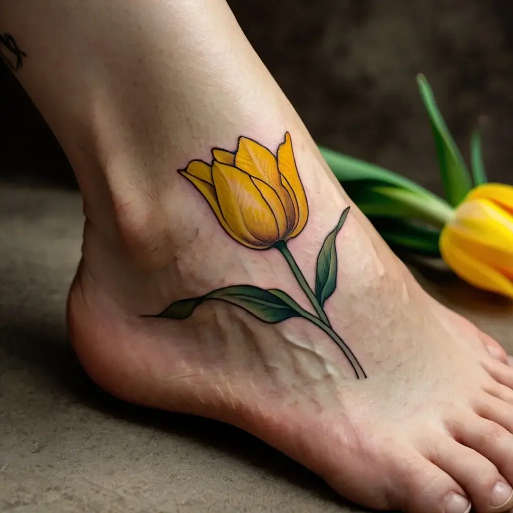 tulip tattoos (72)