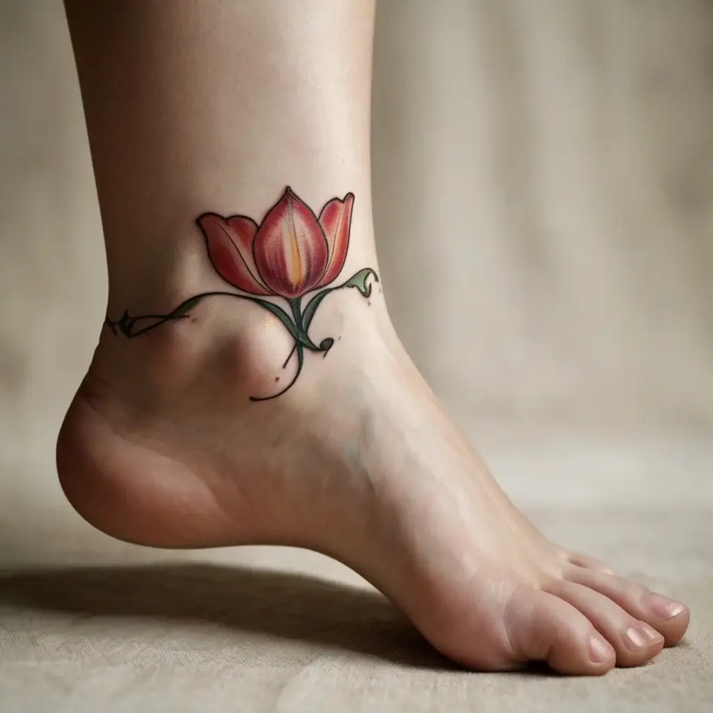 tulip tattoos (76)