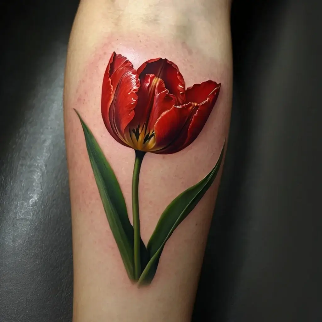 tulip tattoos (78)