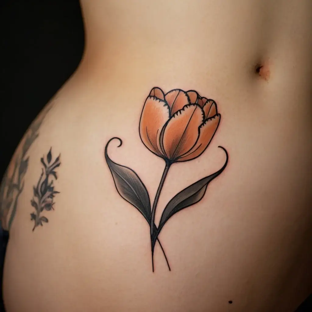 tulip tattoos (79)