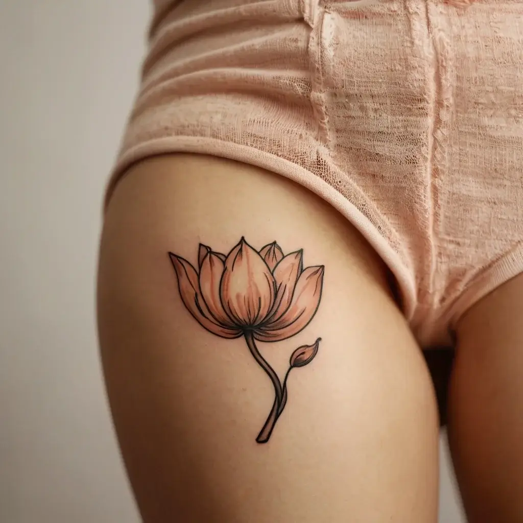 tulip tattoos (80)