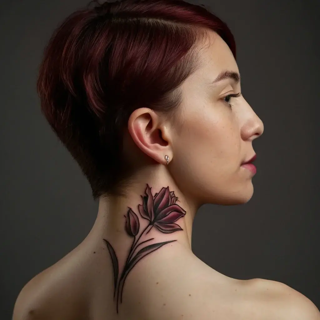 tulip tattoos (81)