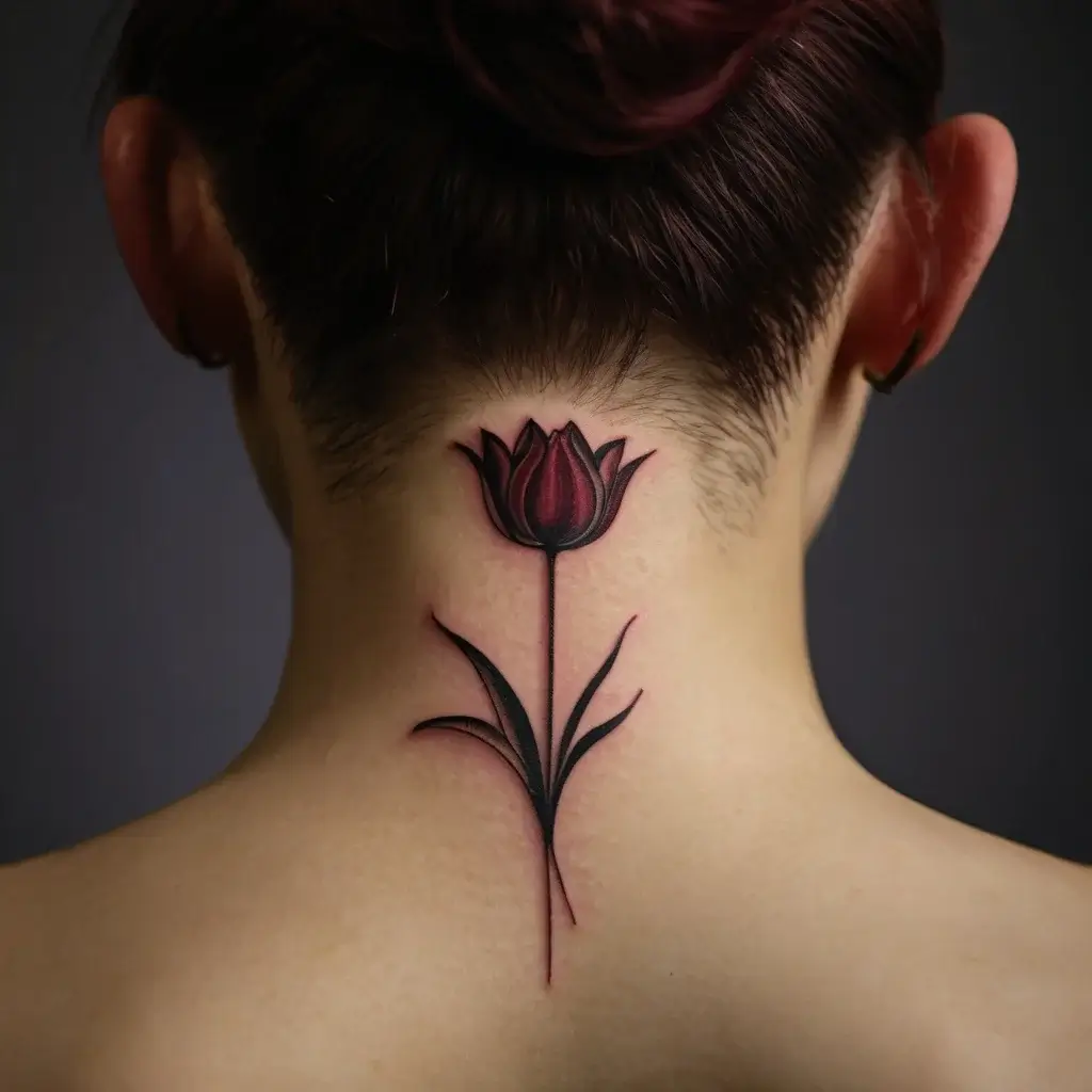 tulip tattoos (83)