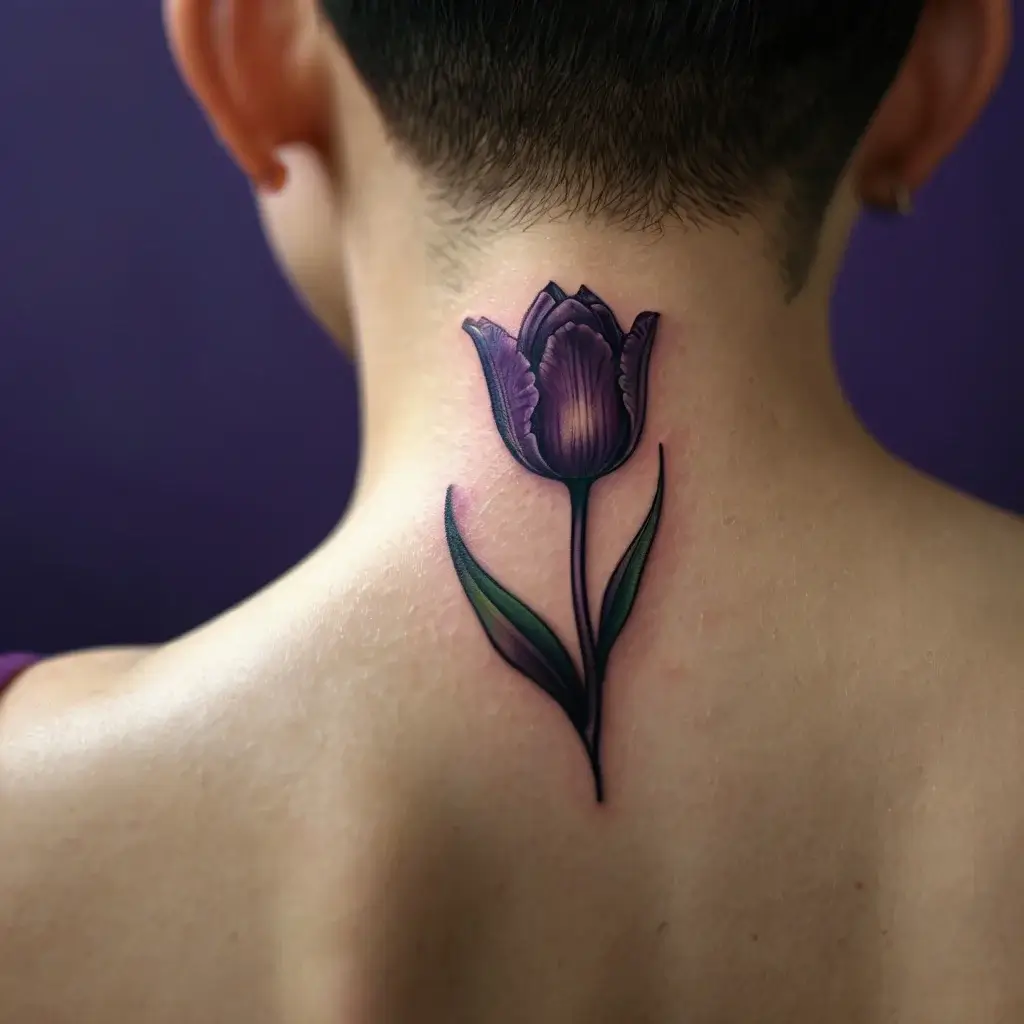 tulip tattoos (85)