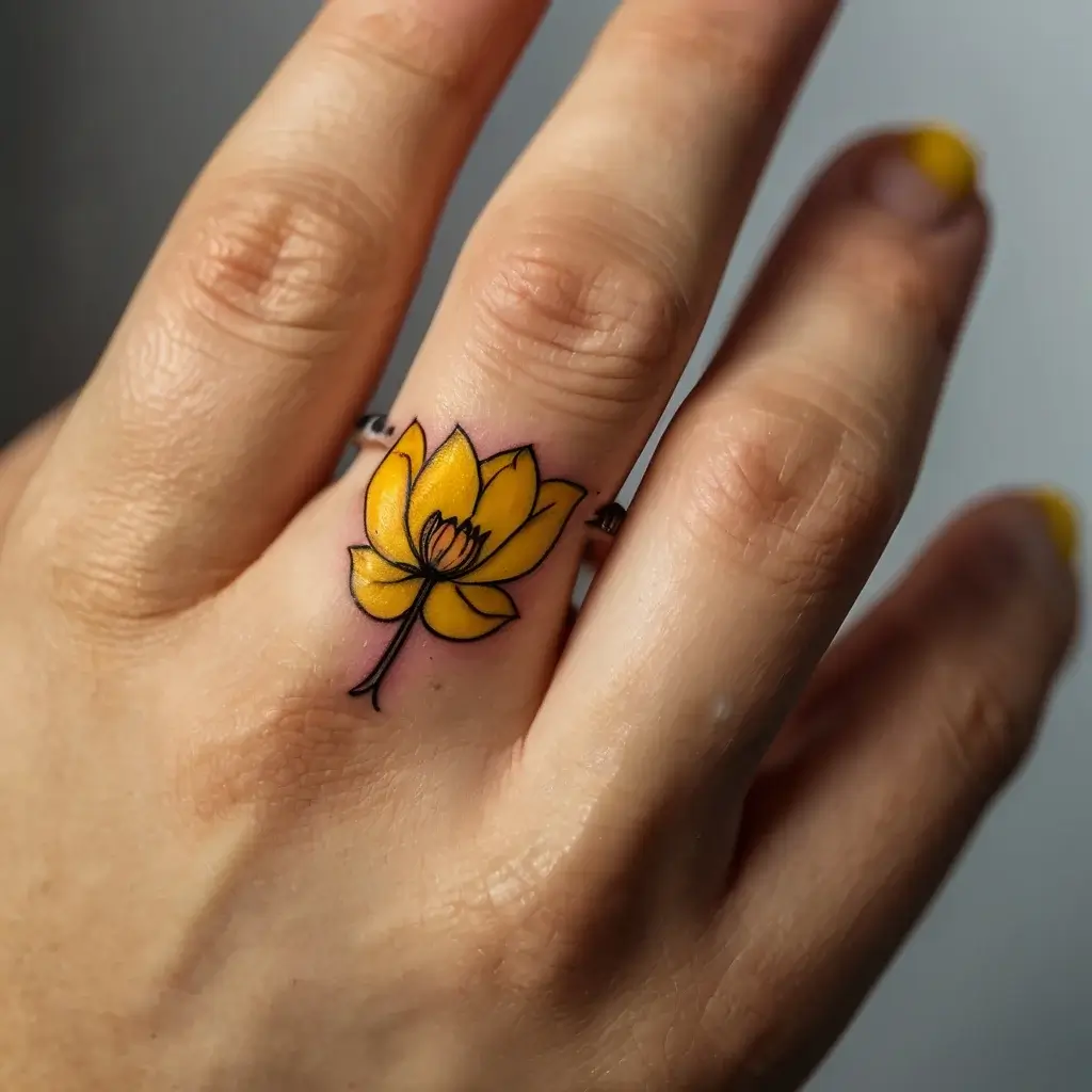 tulip tattoos (86)