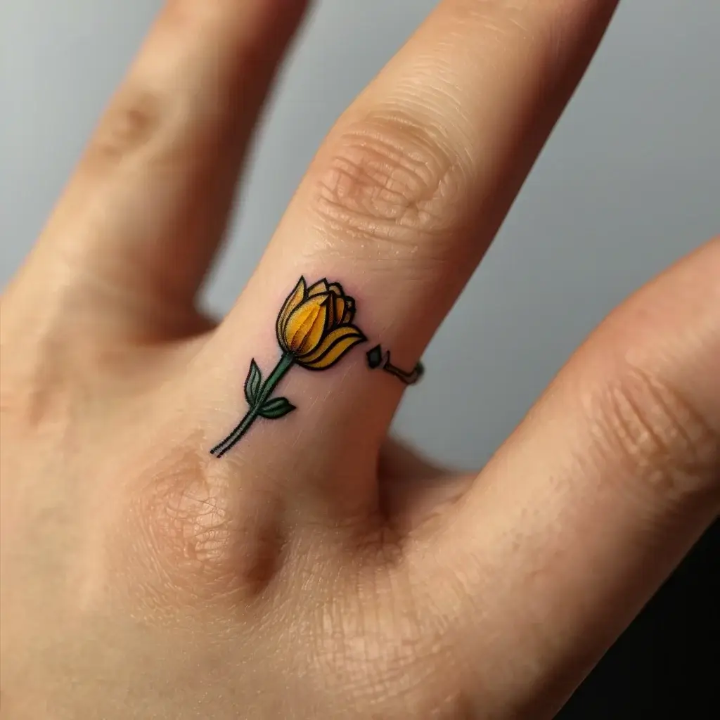 tulip tattoos (87)