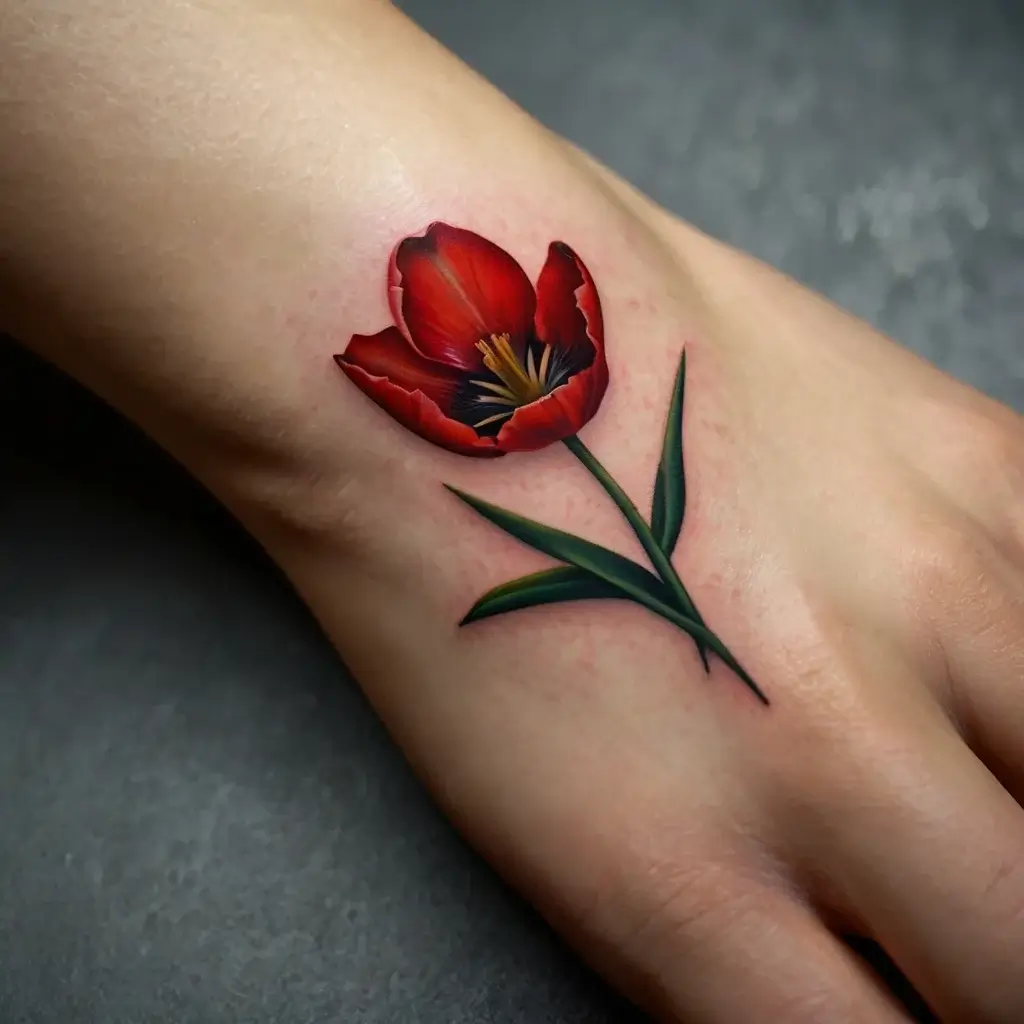 tulip tattoos (89)