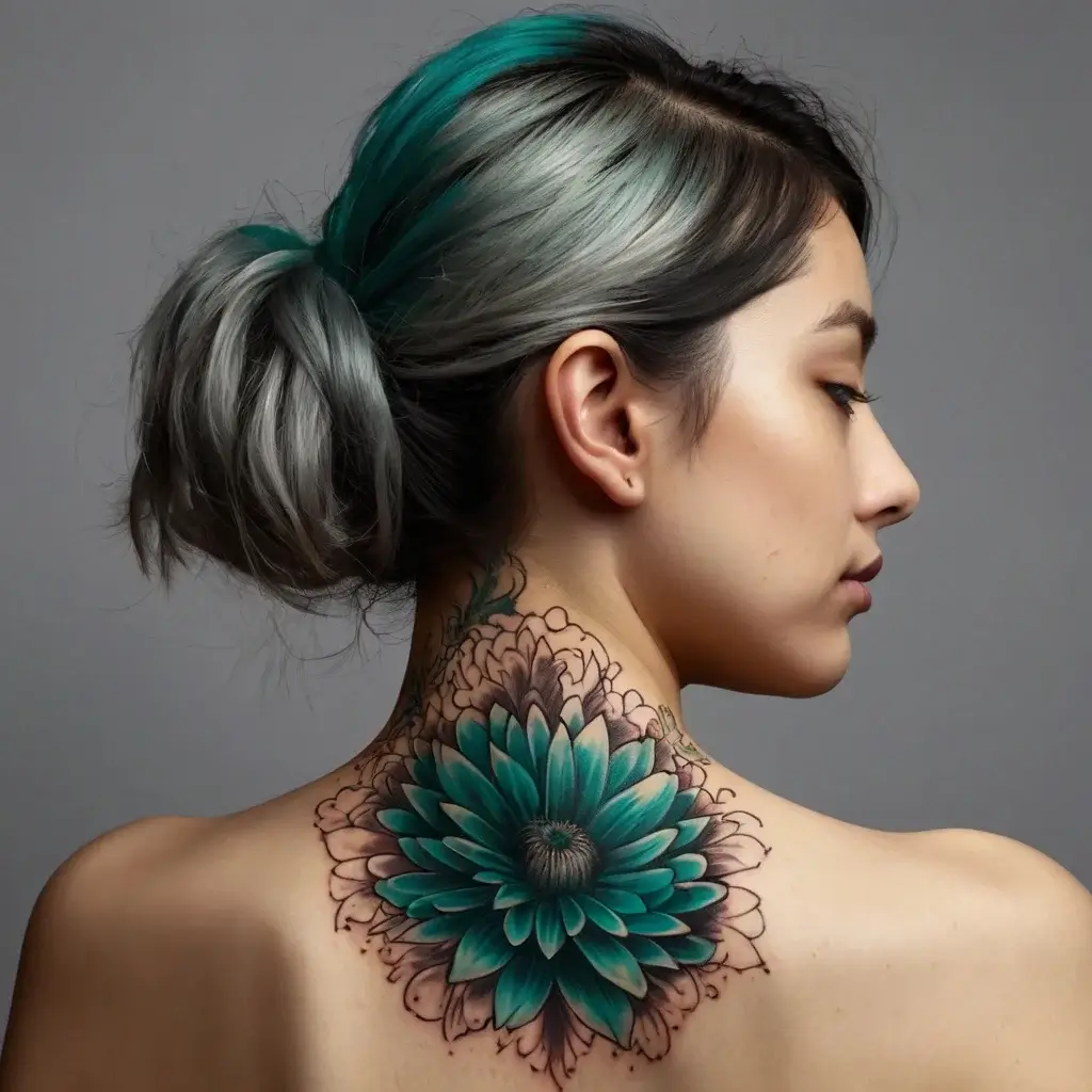 Chrysanthemum Tattoos (1)