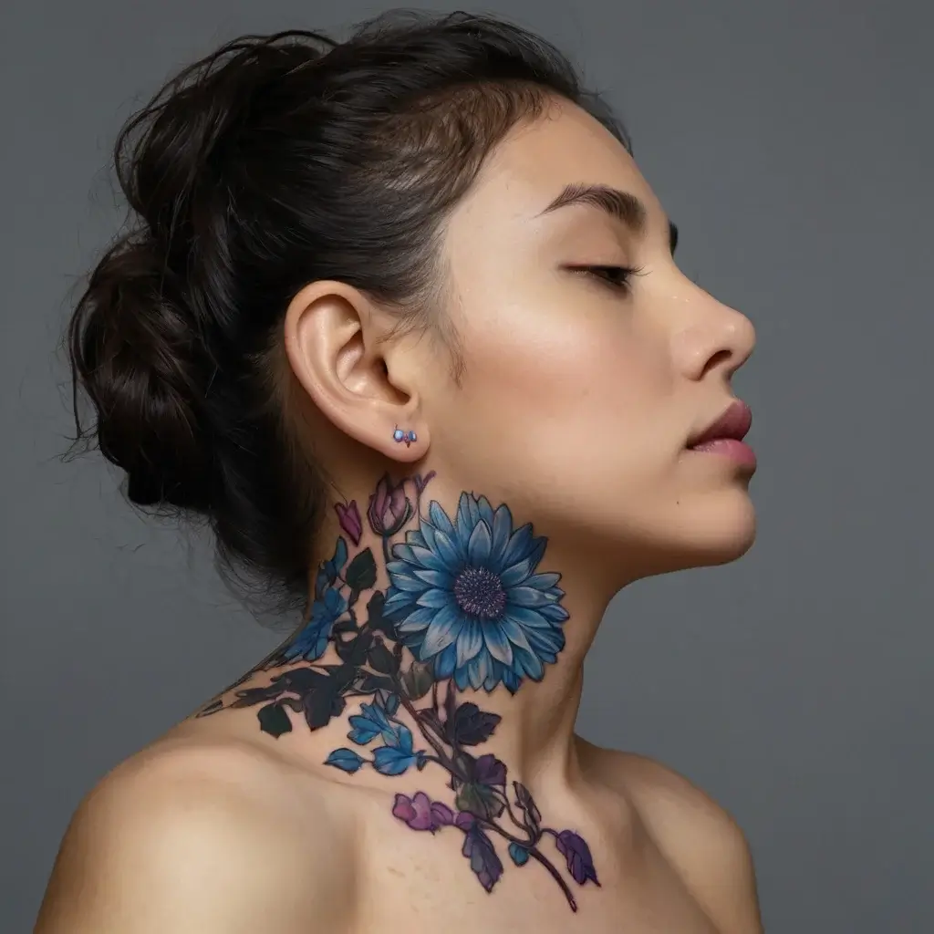 Chrysanthemum Tattoos (14)