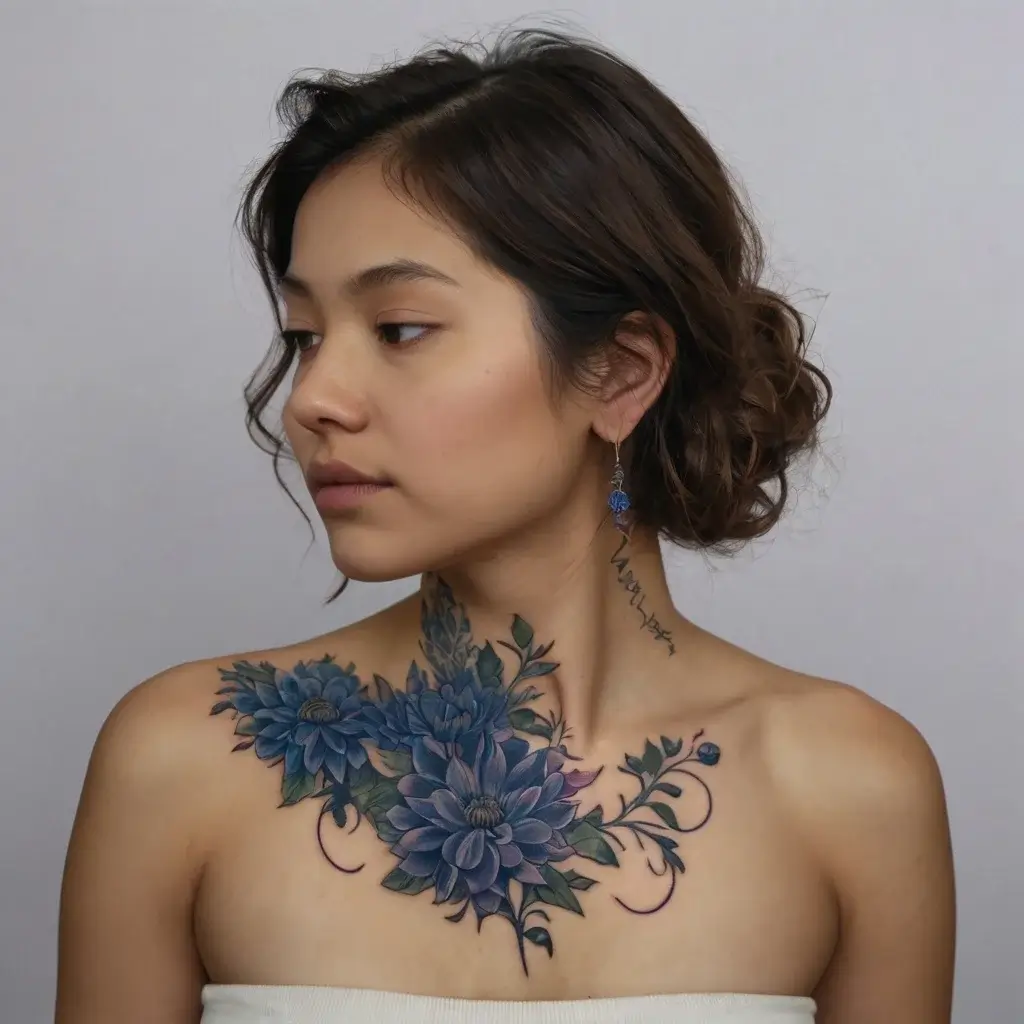 Chrysanthemum Tattoos (15)