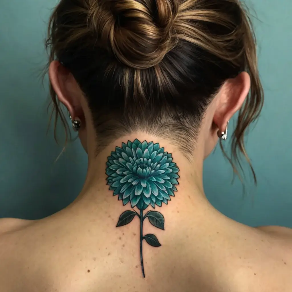 Chrysanthemum Tattoos (2)