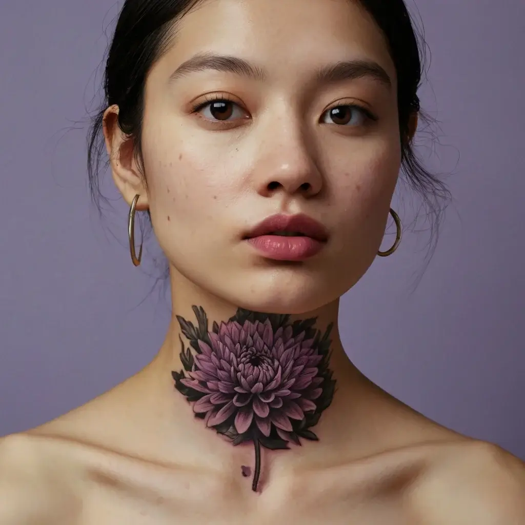 Chrysanthemum Tattoos (38)