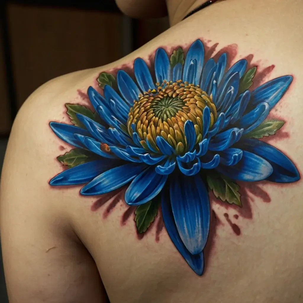 Chrysanthemum Tattoos (48)