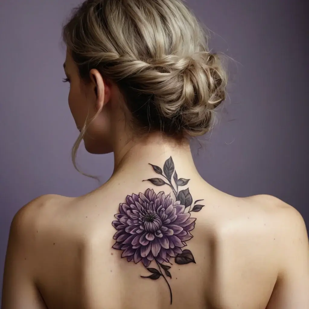 Chrysanthemum Tattoos (51)