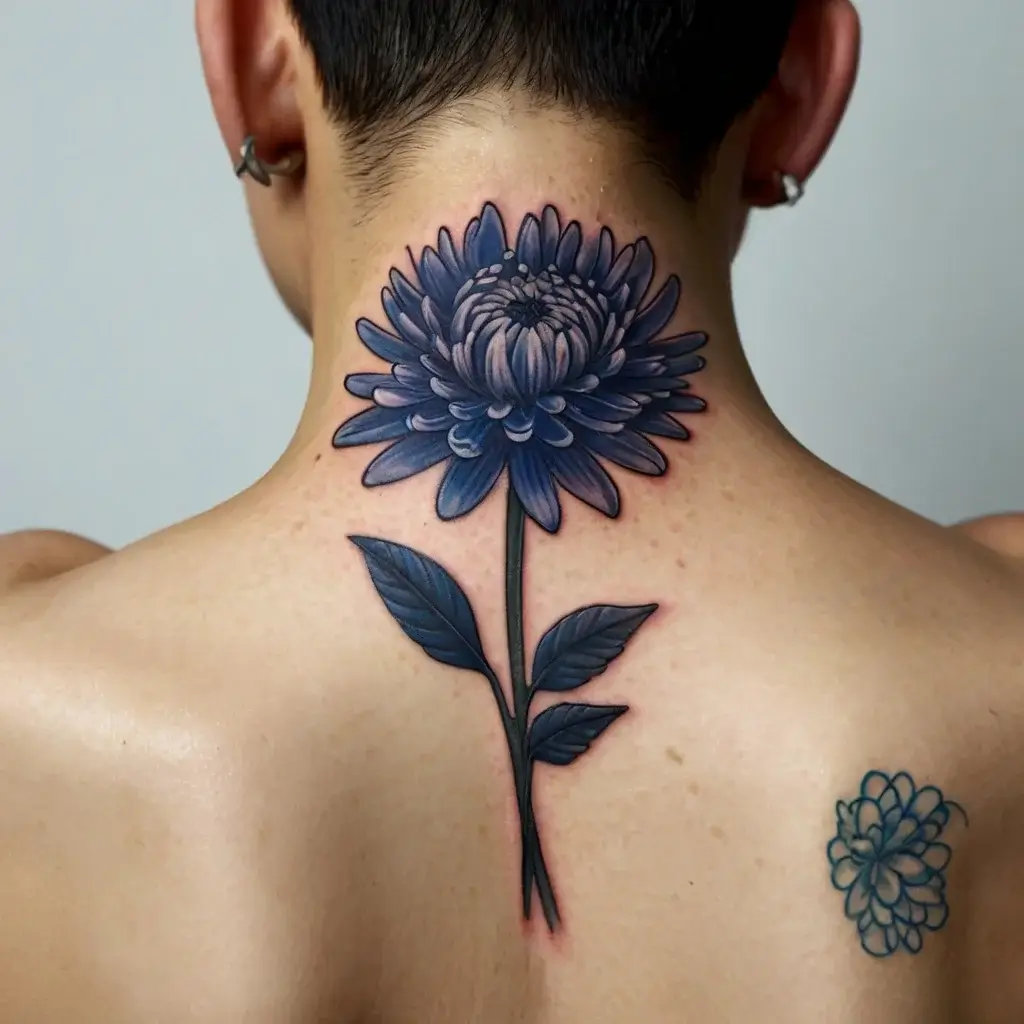 Chrysanthemum Tattoos (75)