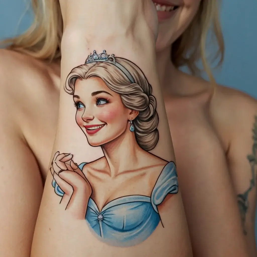 Cinderella Tattoo (2)