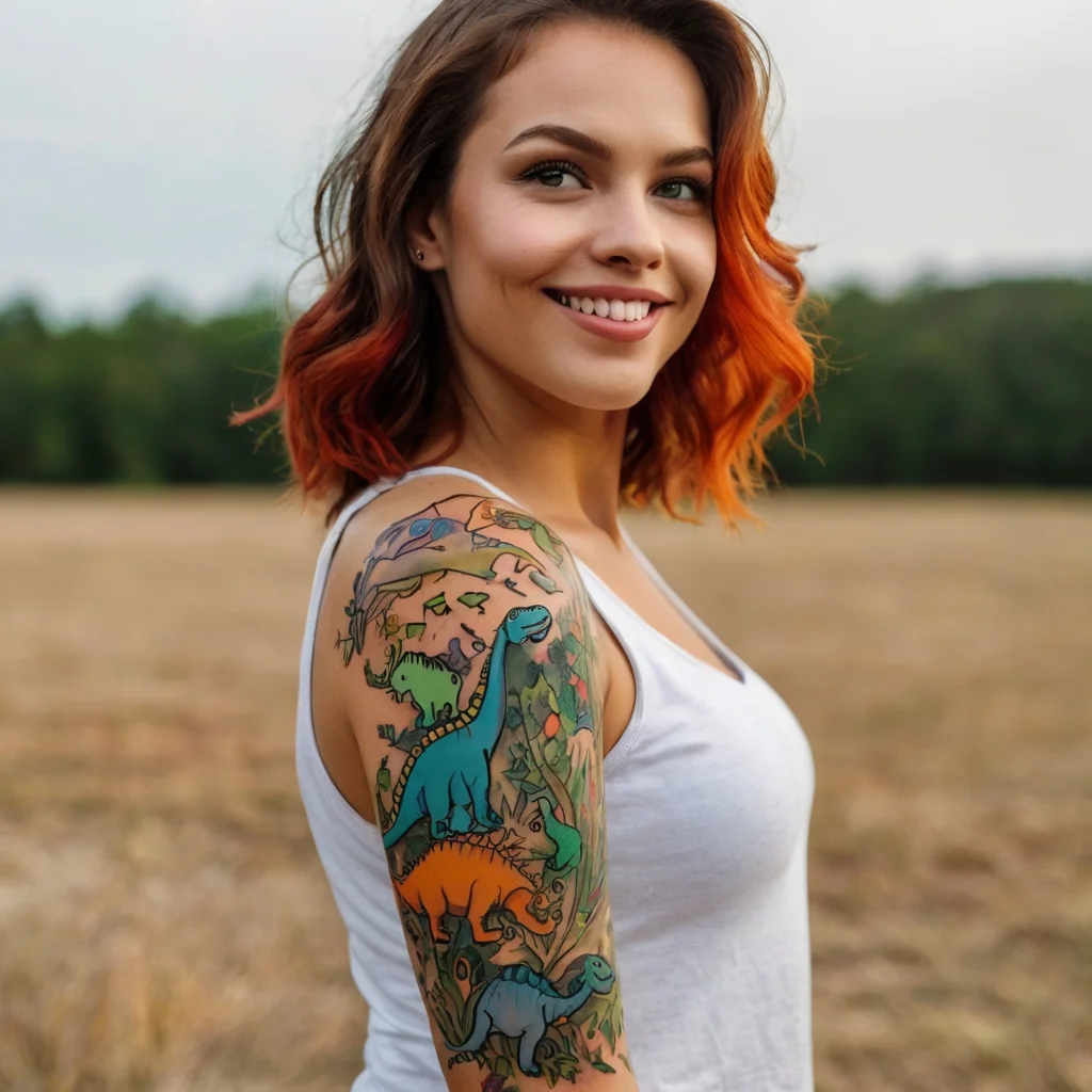 Dinosaur Tattoo (15)