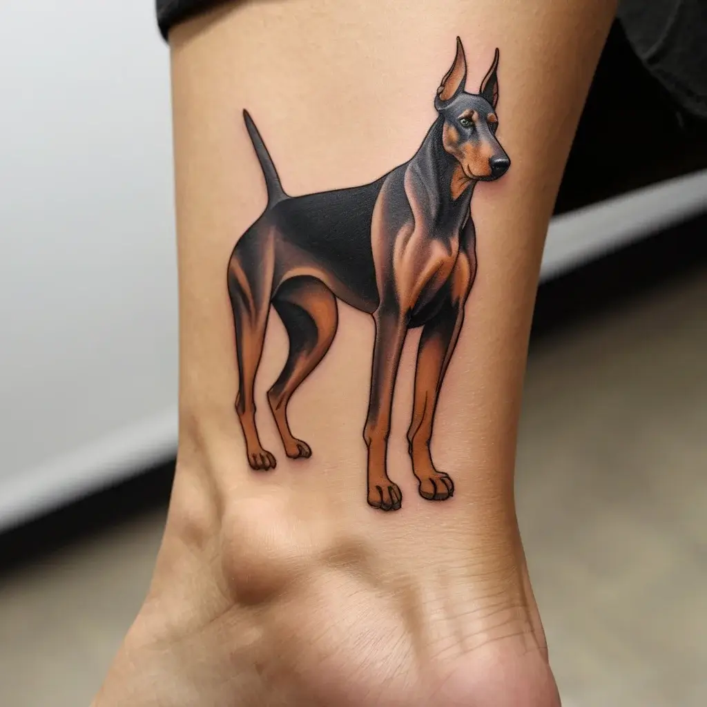 Doberman Tattoo (100)