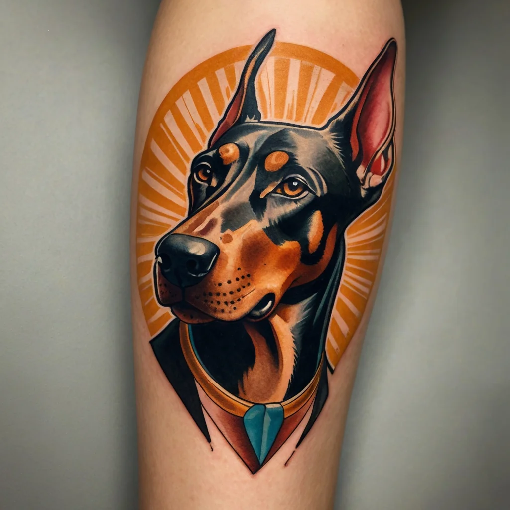 Doberman Tattoo (110)