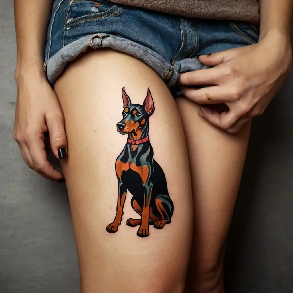 Doberman Tattoo (111)