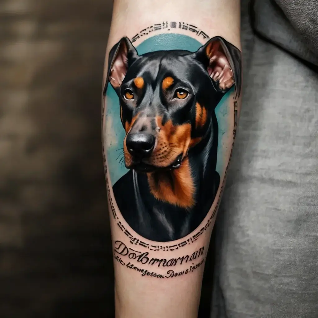 Doberman Tattoo (119)