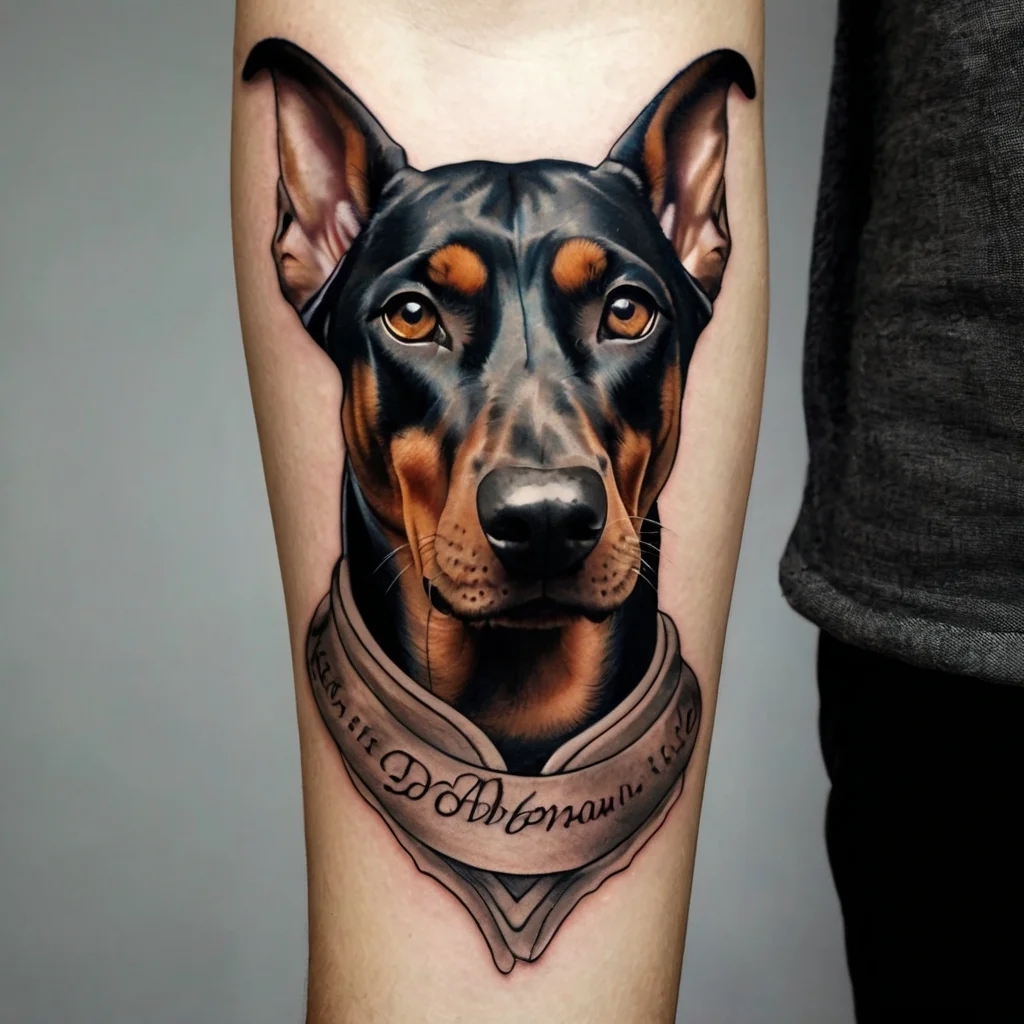 Doberman Tattoo (120)