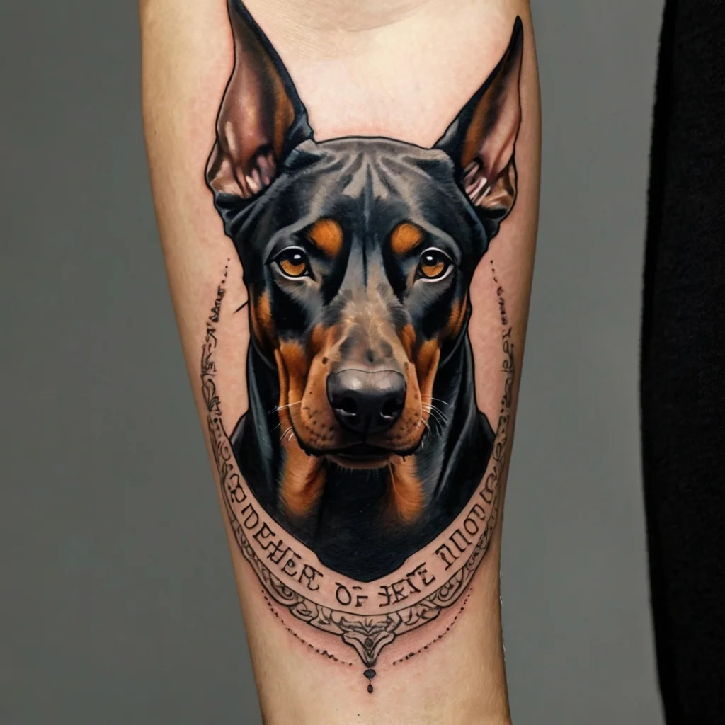 Doberman Tattoo (122)