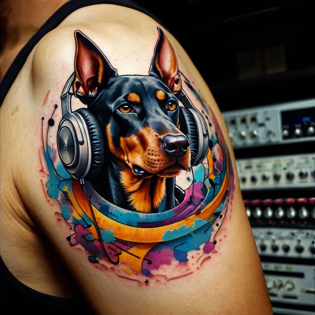 Doberman Tattoo (136)