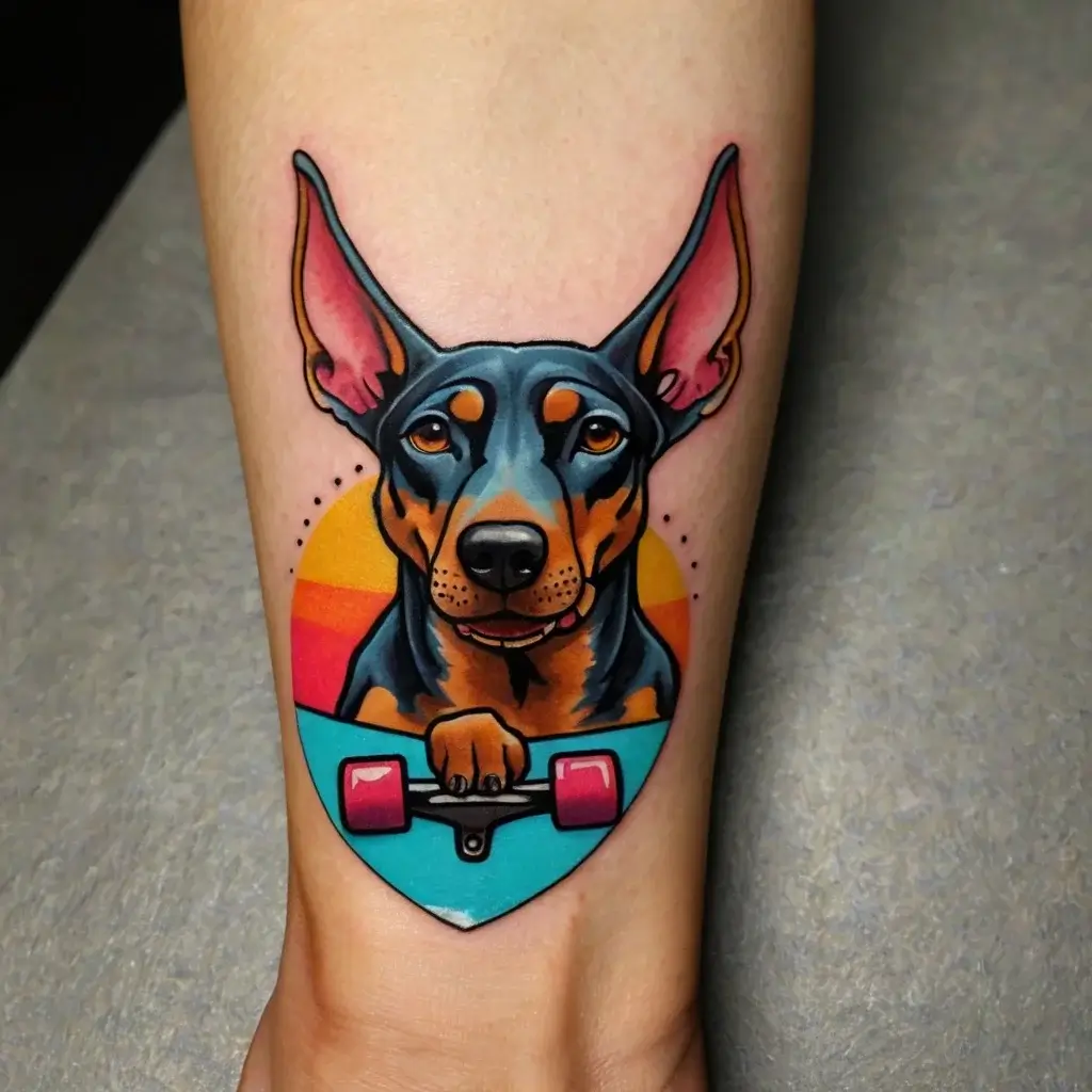 Doberman Tattoo (50)