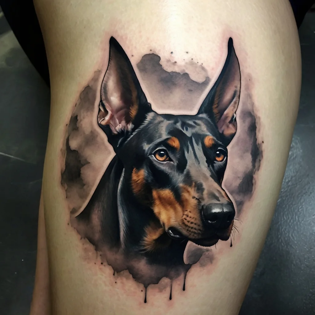 Doberman Tattoo (85)