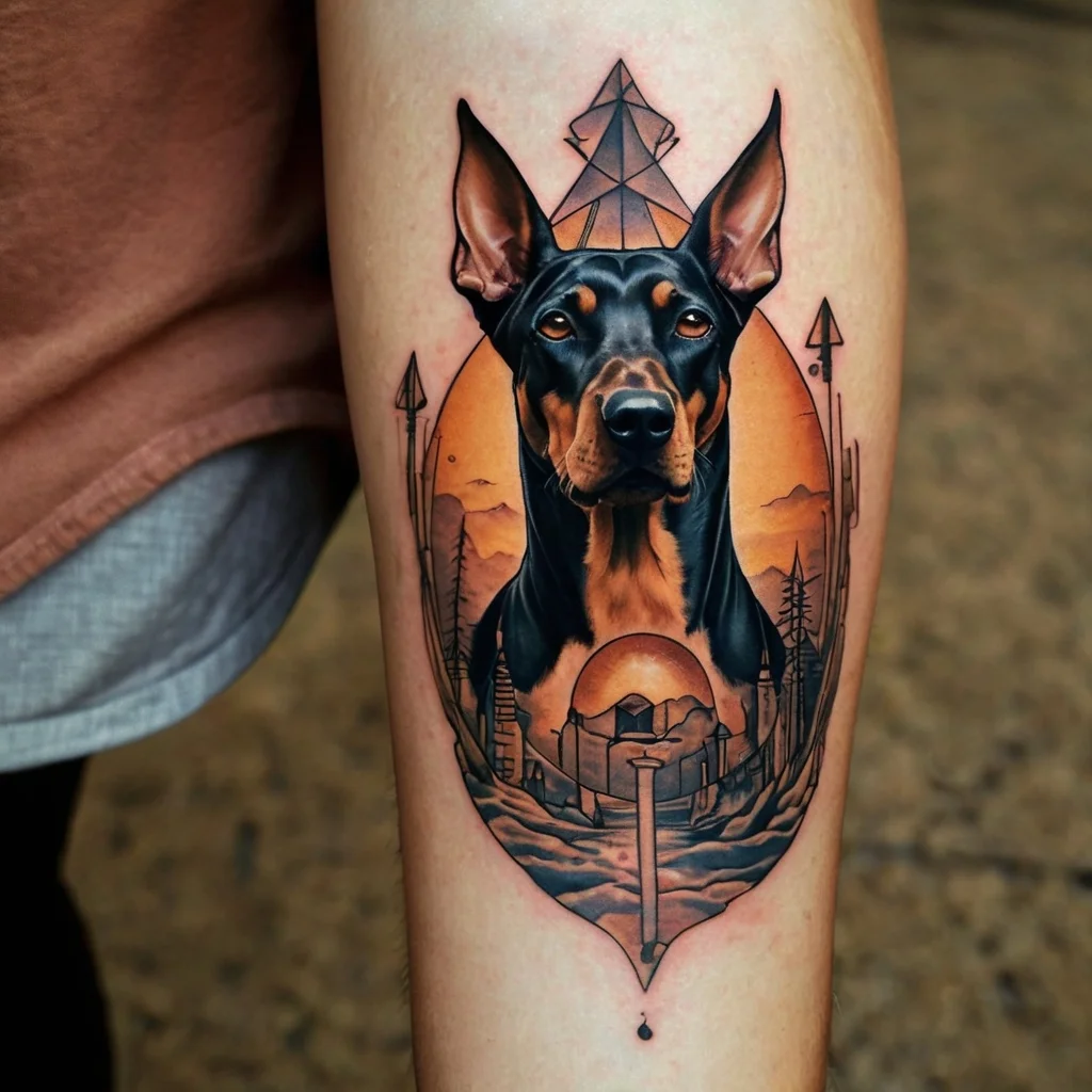 Doberman Tattoo (89)