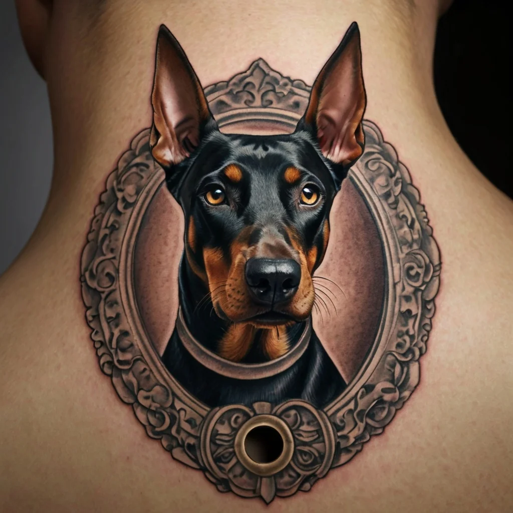 Doberman Tattoo (90)