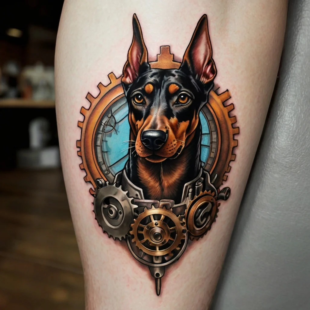 Doberman Tattoo (93)