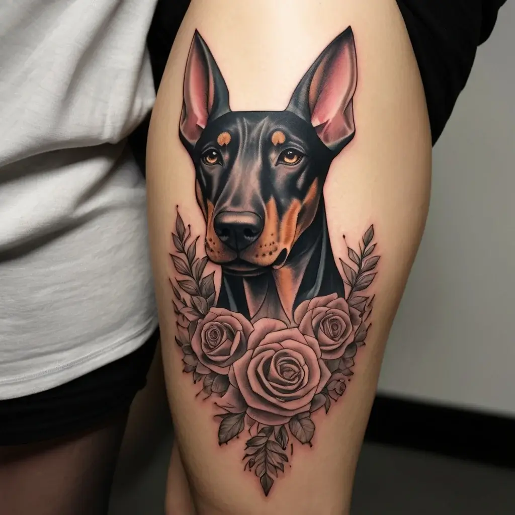 Doberman Tattoo (95)