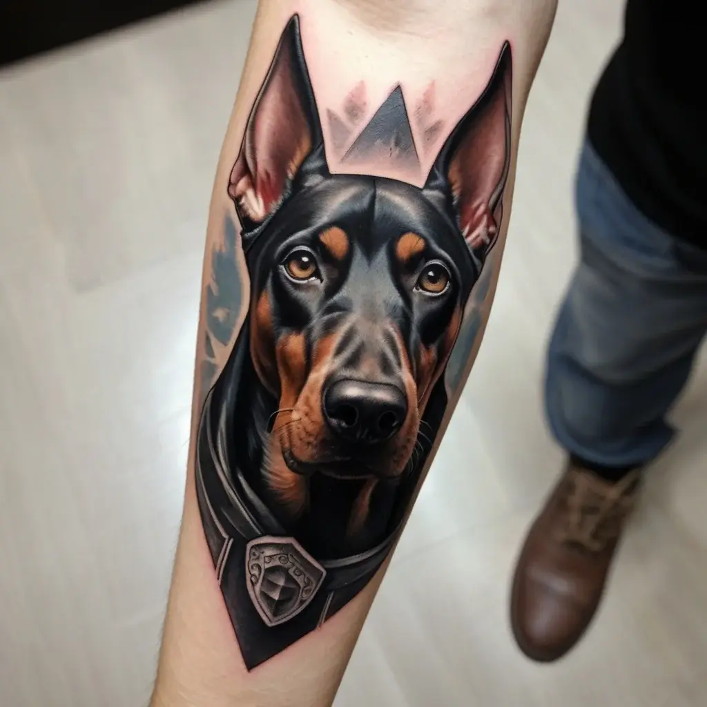 Doberman Tattoo (99)