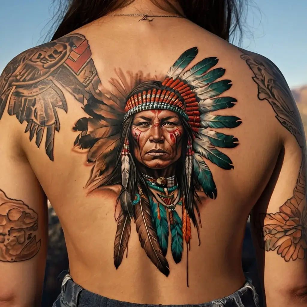 Female Warrior Tattoos (10)