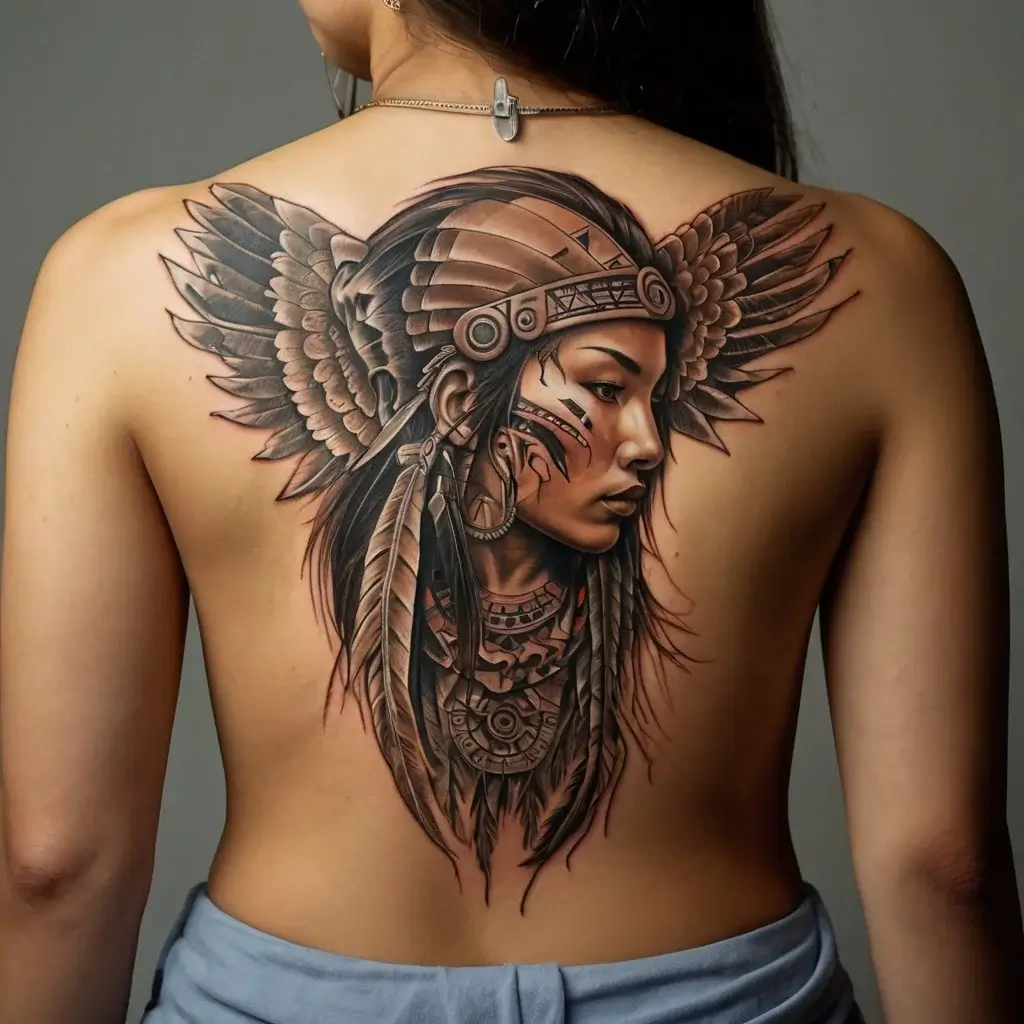 Female Warrior Tattoos (13)