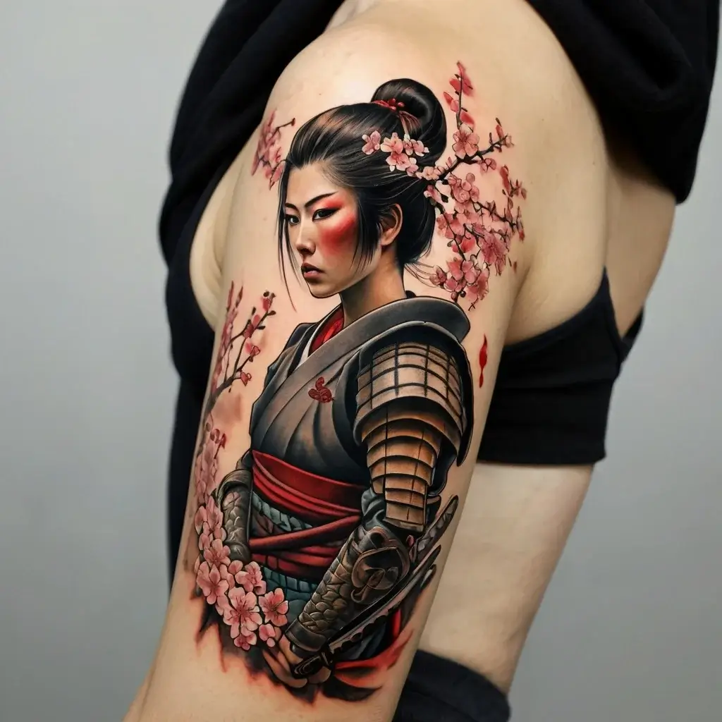 Female Warrior Tattoos (18)