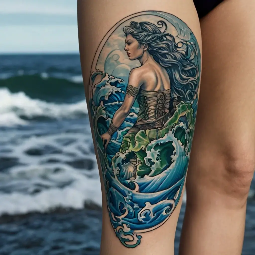 Female Warrior Tattoos (2)