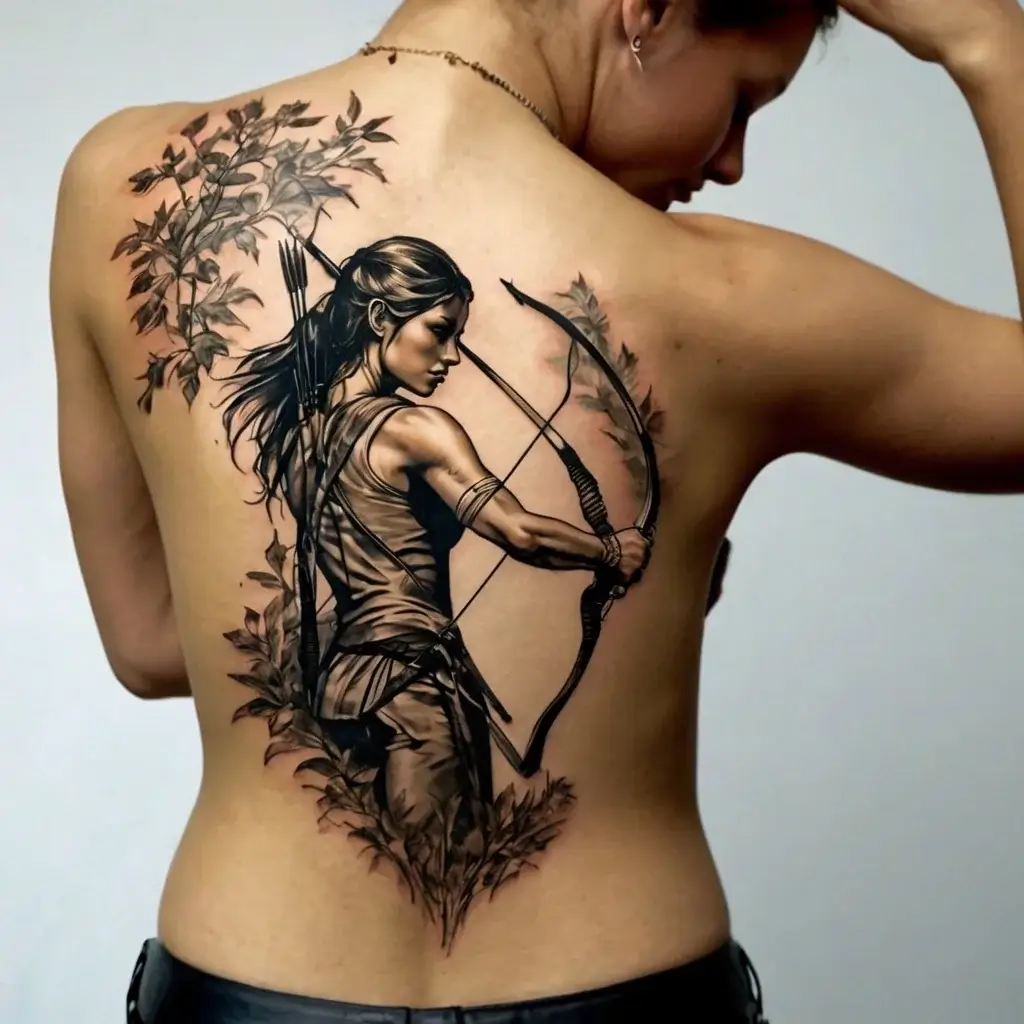 Female Warrior Tattoos (28)