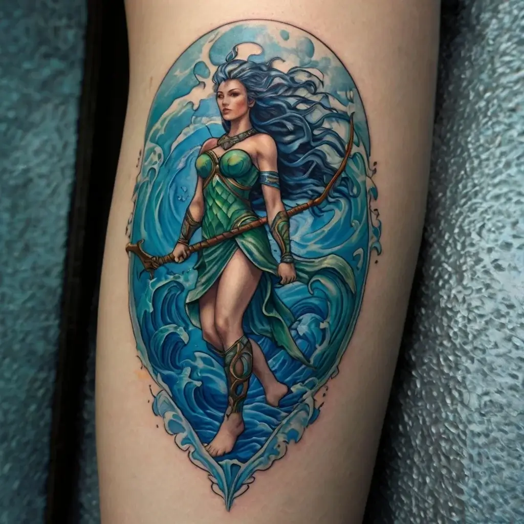 Female Warrior Tattoos (3)