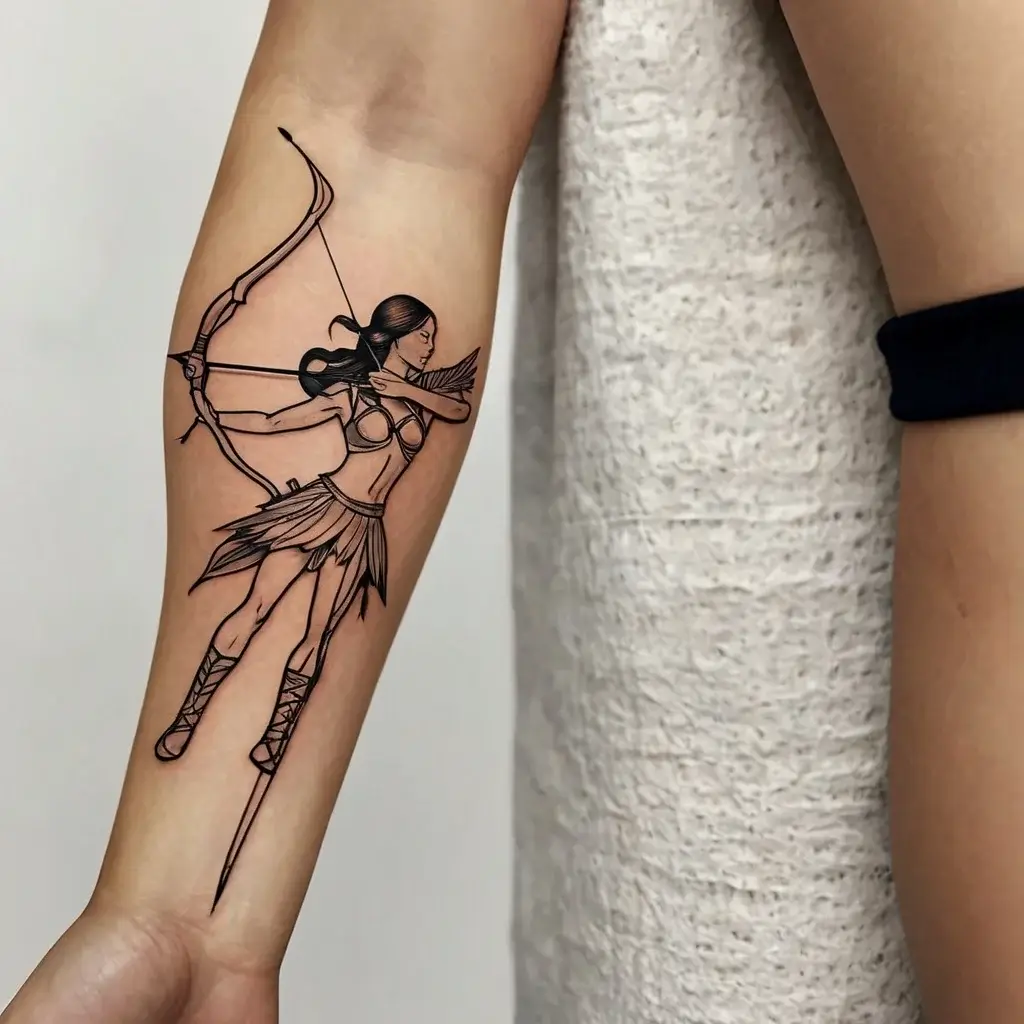 Female Warrior Tattoos (34)