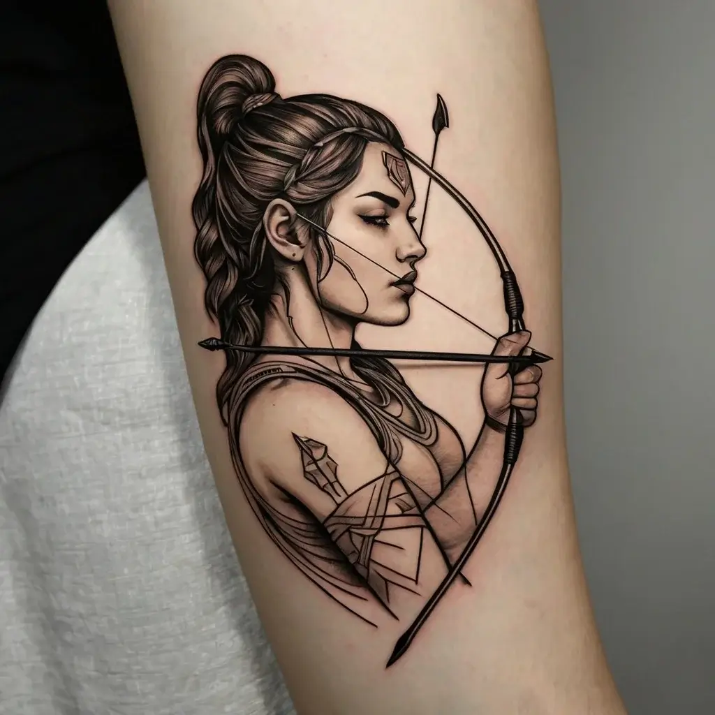 Female Warrior Tattoos (36)