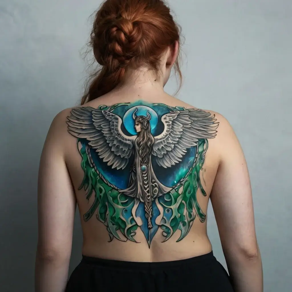 Female Warrior Tattoos (4)