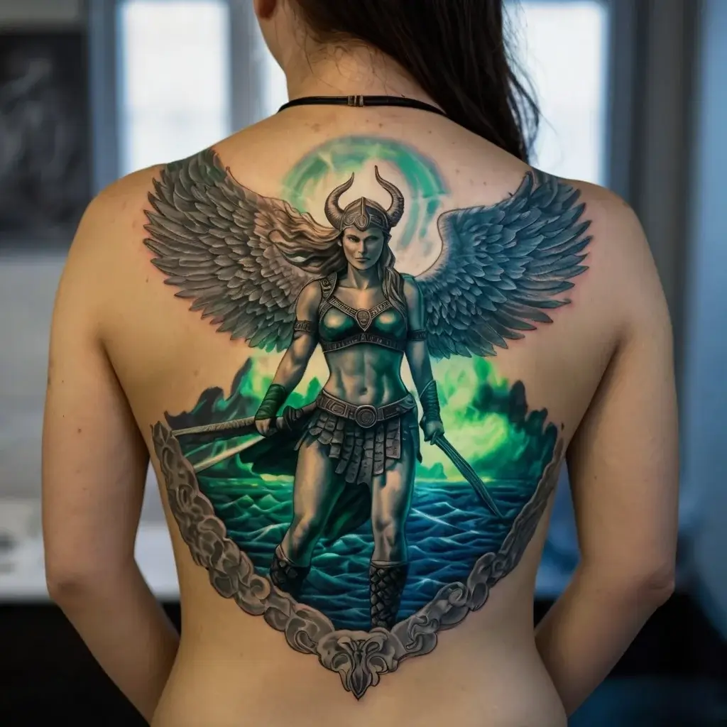 Female Warrior Tattoos (5)