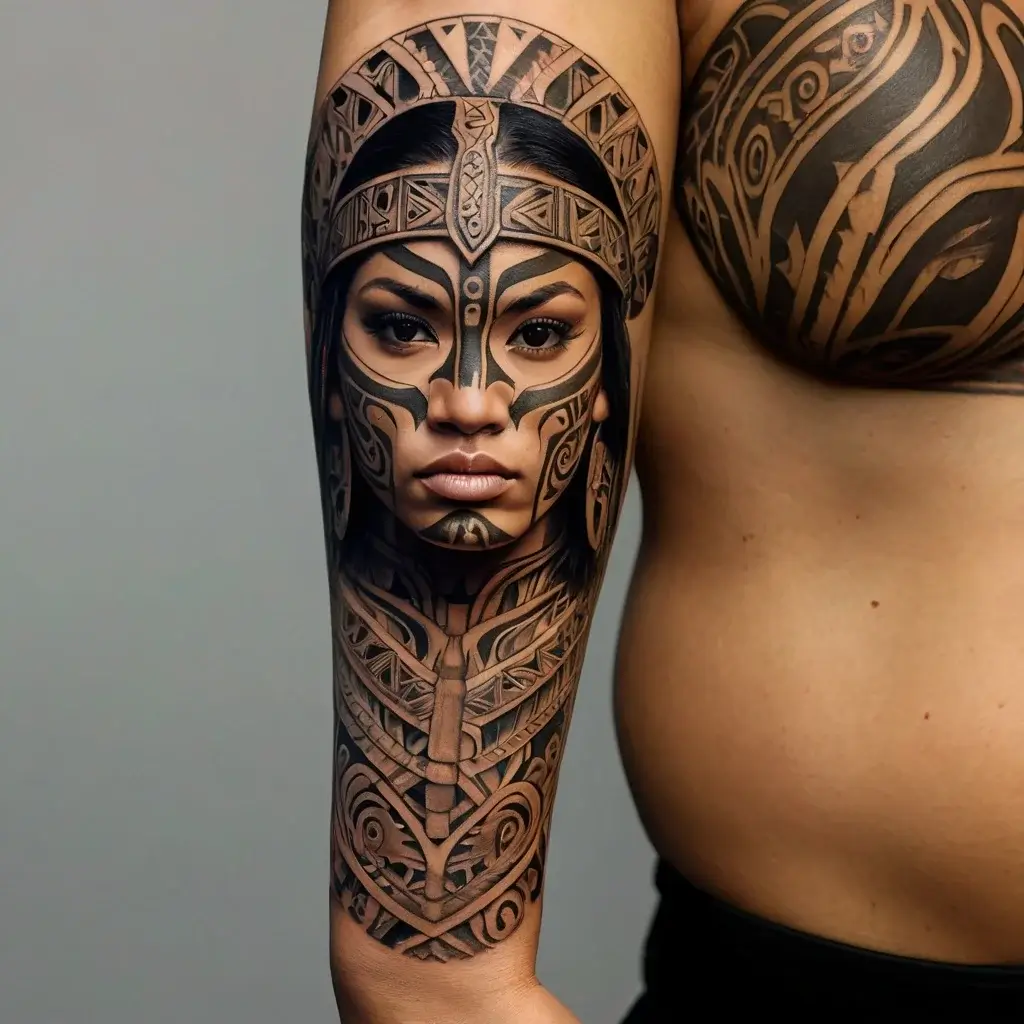 Female Warrior Tattoos (9)