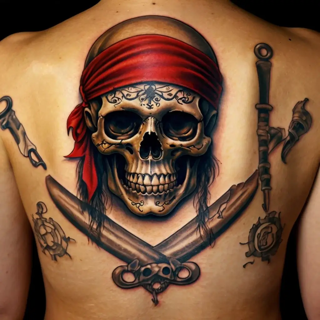 Jolly roger tattoo (102)